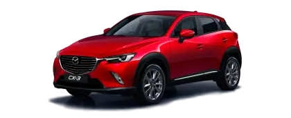 Modern Red Compact SUV Design