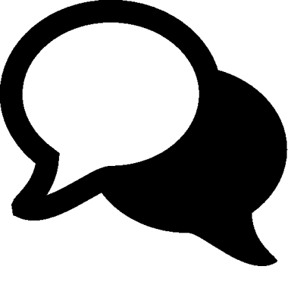 Speech Bubbles Communication Icon