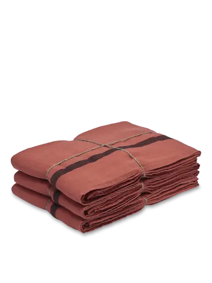 Neatly Folded Red Cloth