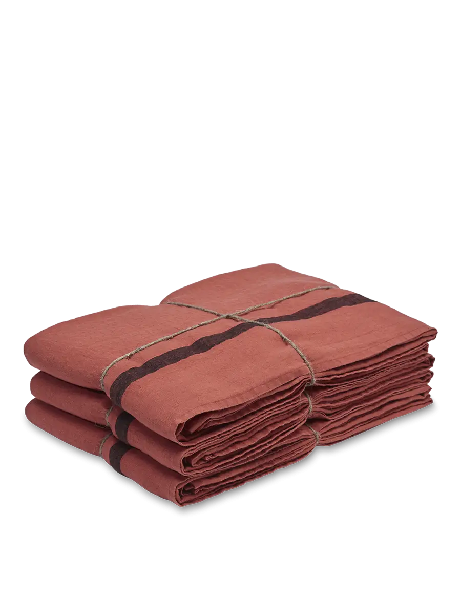 Neatly Folded Red Cloth