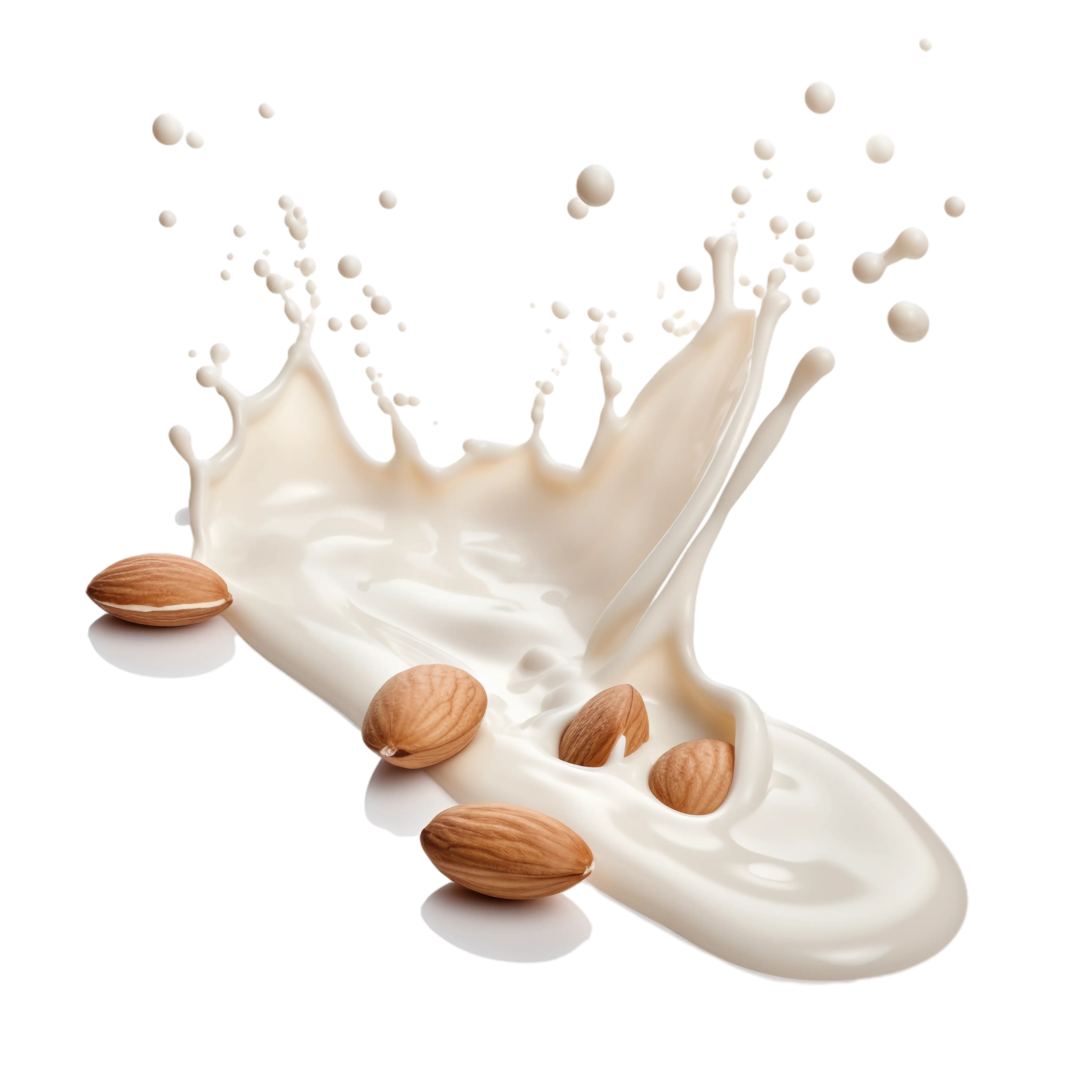 Splash of Almond Milk with Almonds
