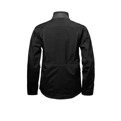 Rear View of Black Jacket