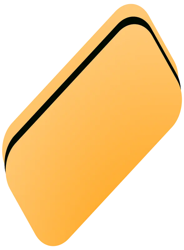 Orange Rectangular Block Design