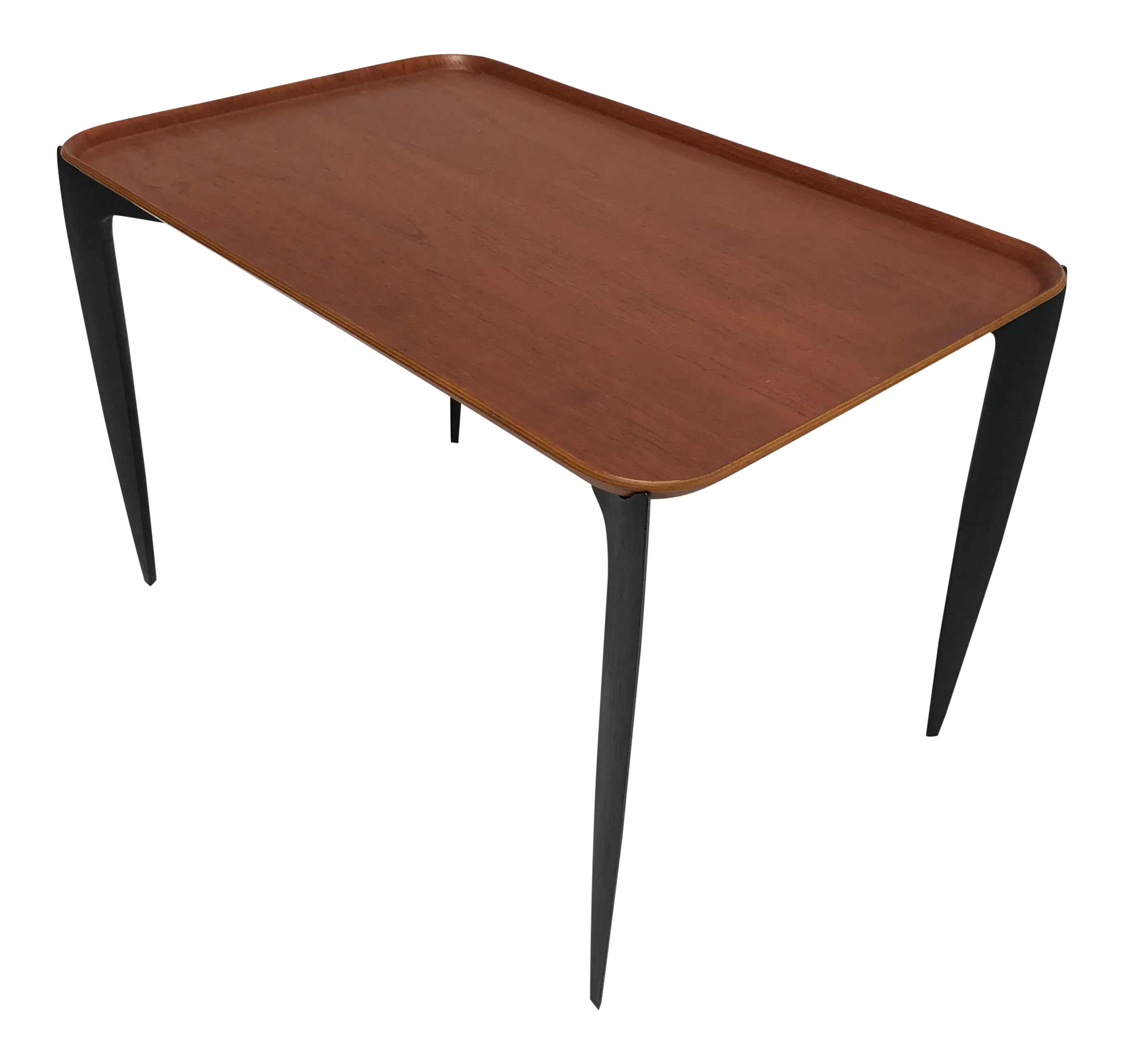 Modern Wooden Table with Sleek Legs