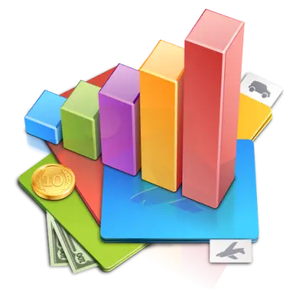Colorful Bar Graph Illustration