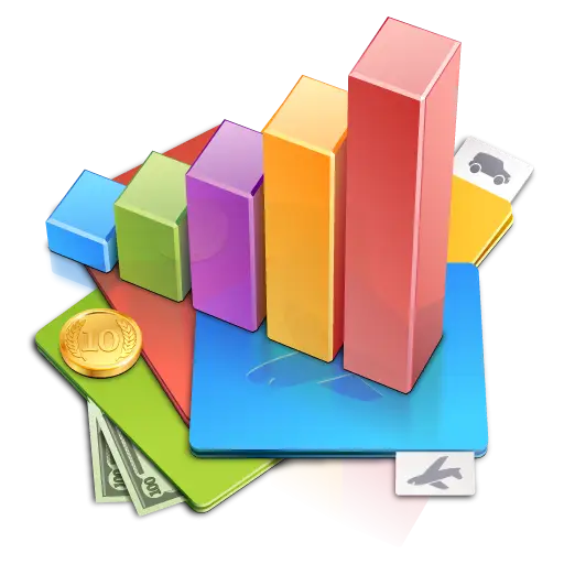 Colorful Bar Graph Illustration