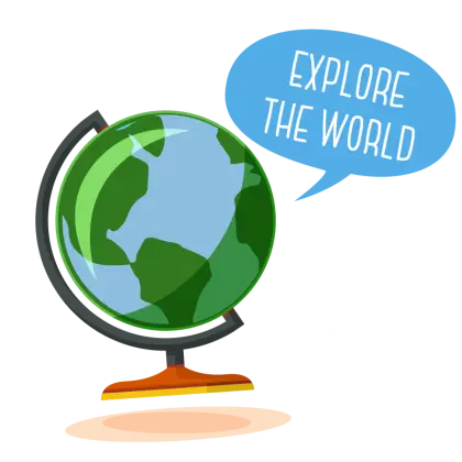 Explore the World with a Globe
