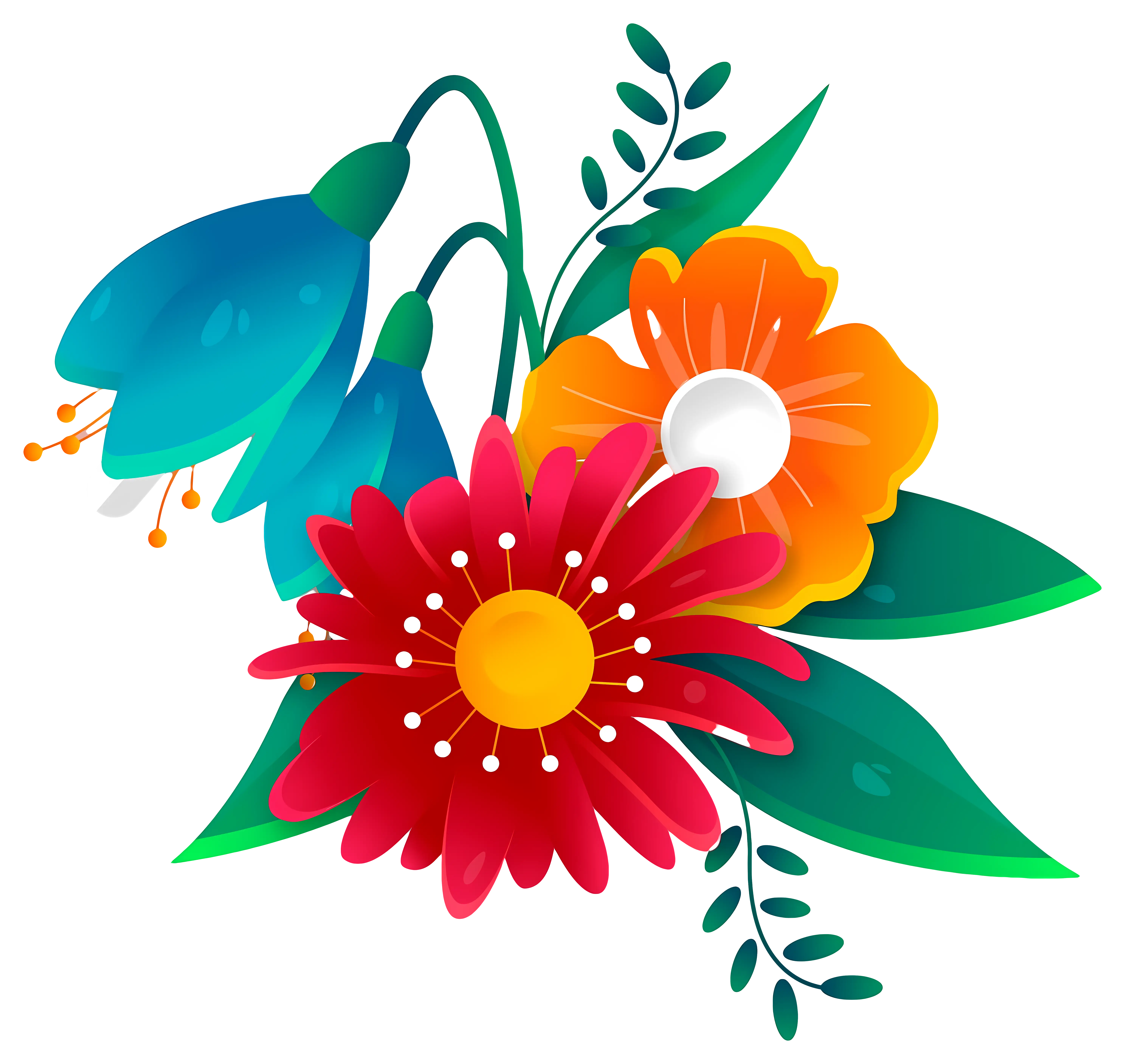 Colorful Flower Bouquet