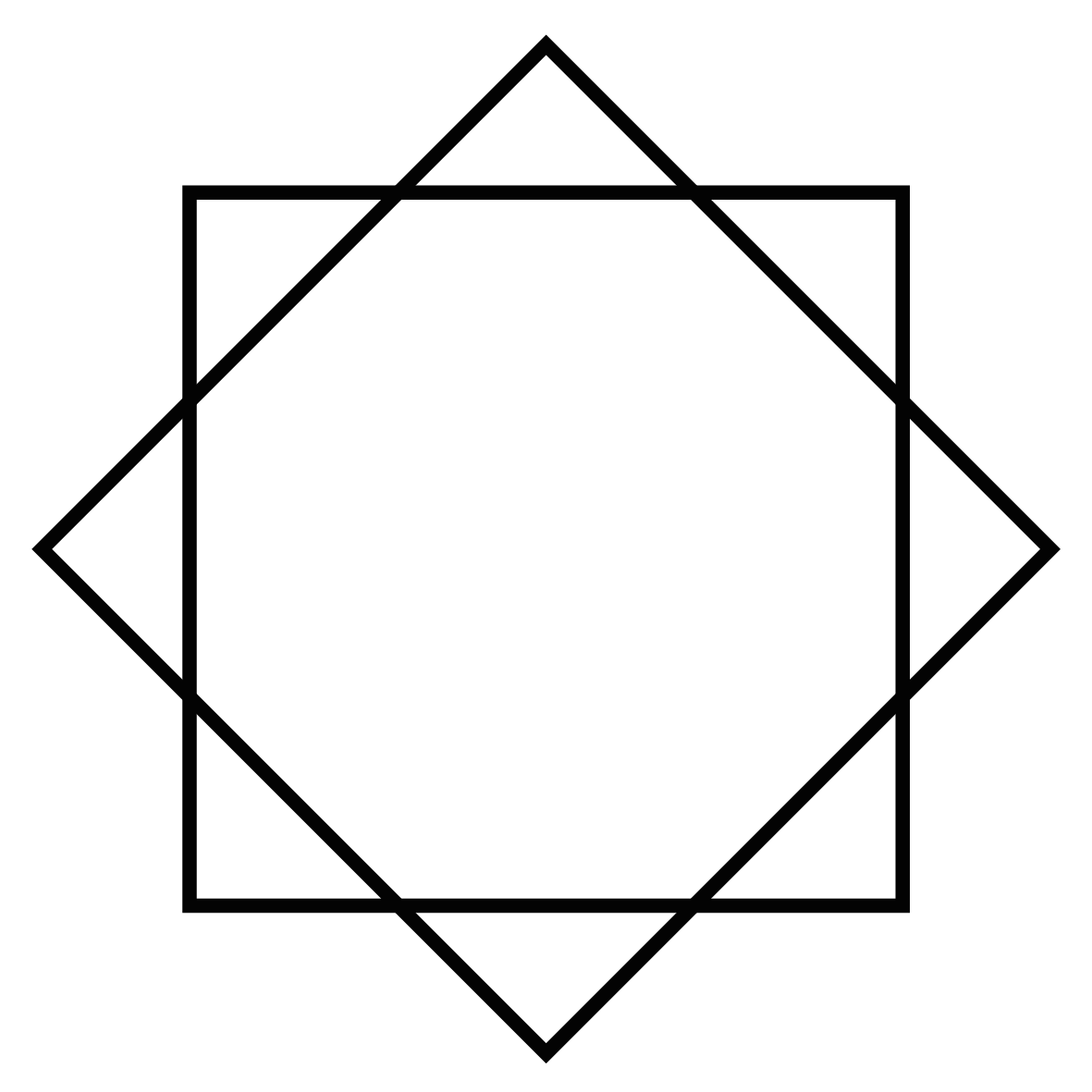 Geometric Design with Overlapping Squares