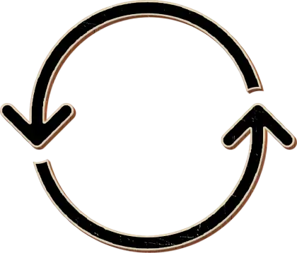 Circular Arrow Reset Symbol