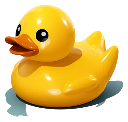 Yellow Rubber Duck Bath Toy
