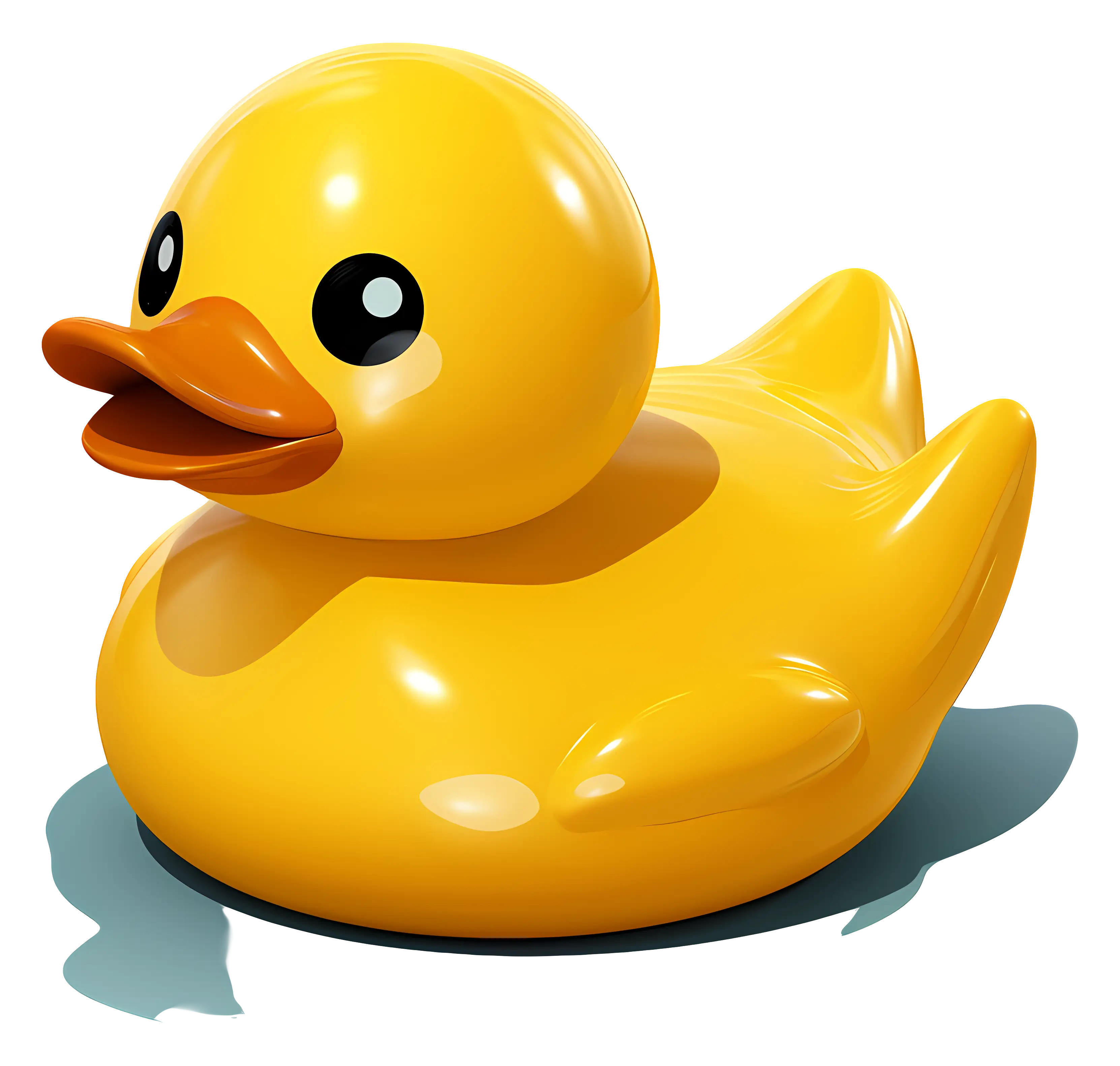 Yellow Rubber Duck Bath Toy