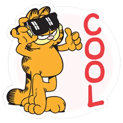 Cool Cat with Sunglasses