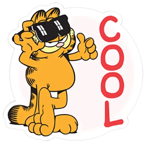 Cool Cat with Sunglasses