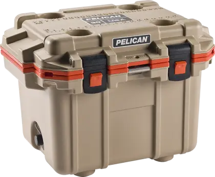 Beige Pelican Cooler Box