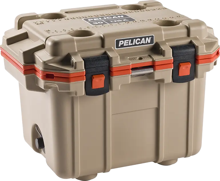 Beige Pelican Cooler Box