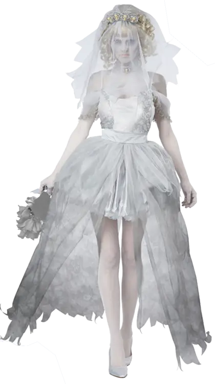 Spooky Ghost Bride Halloween Costume