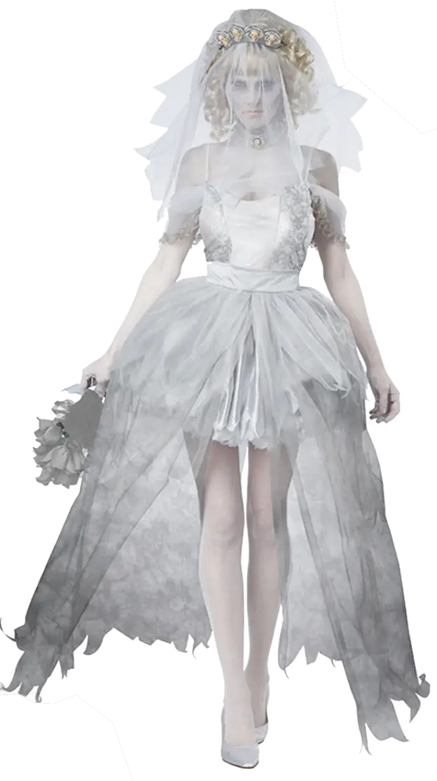 Spooky Ghost Bride Halloween Costume