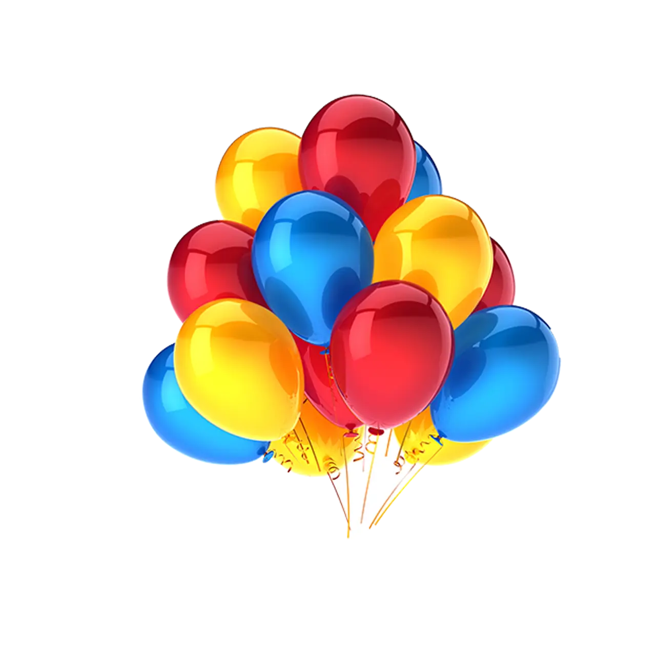 Colorful Balloons for Celebrations and Parties