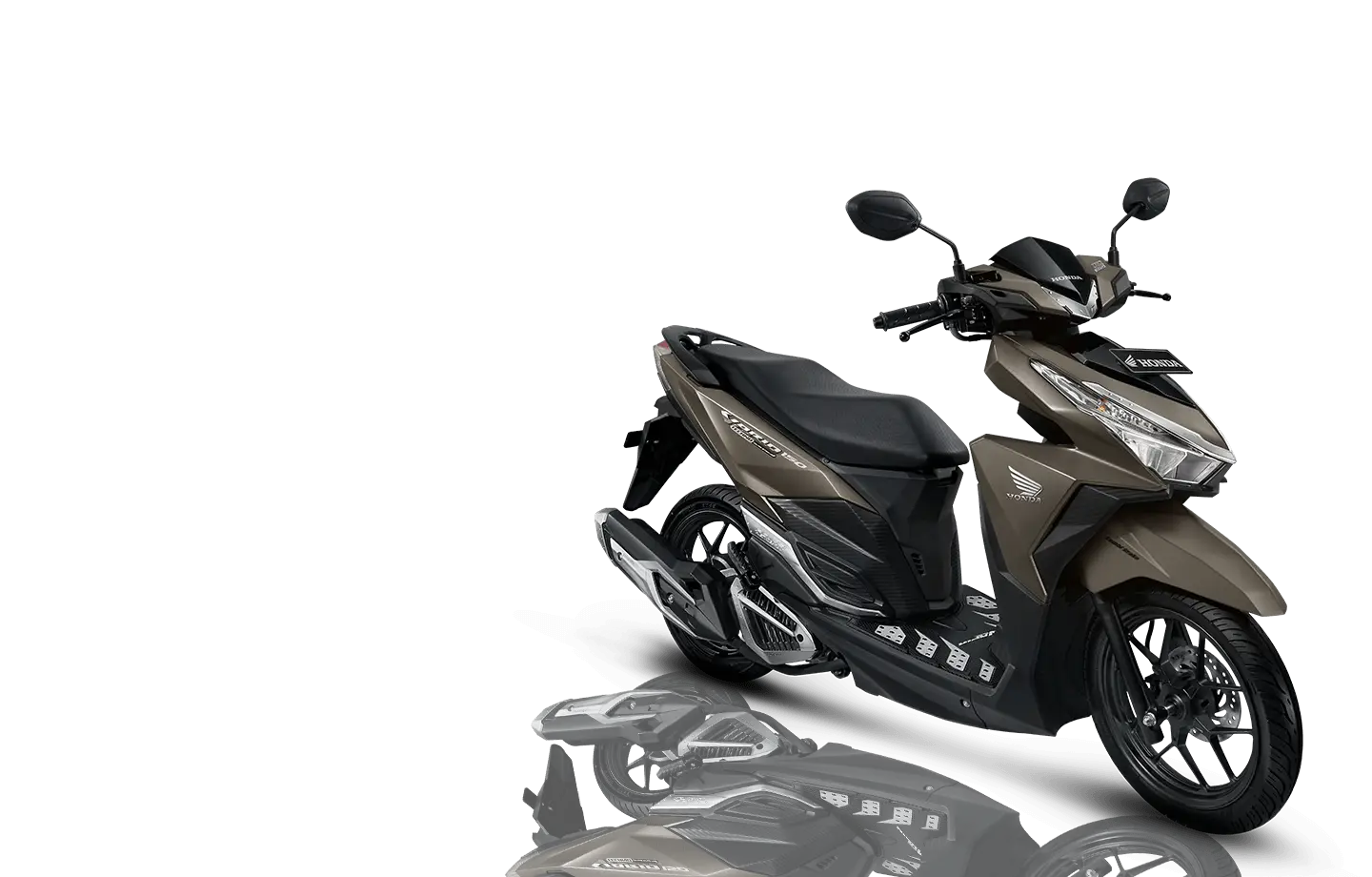 Modern Scooter with Reflective Surface