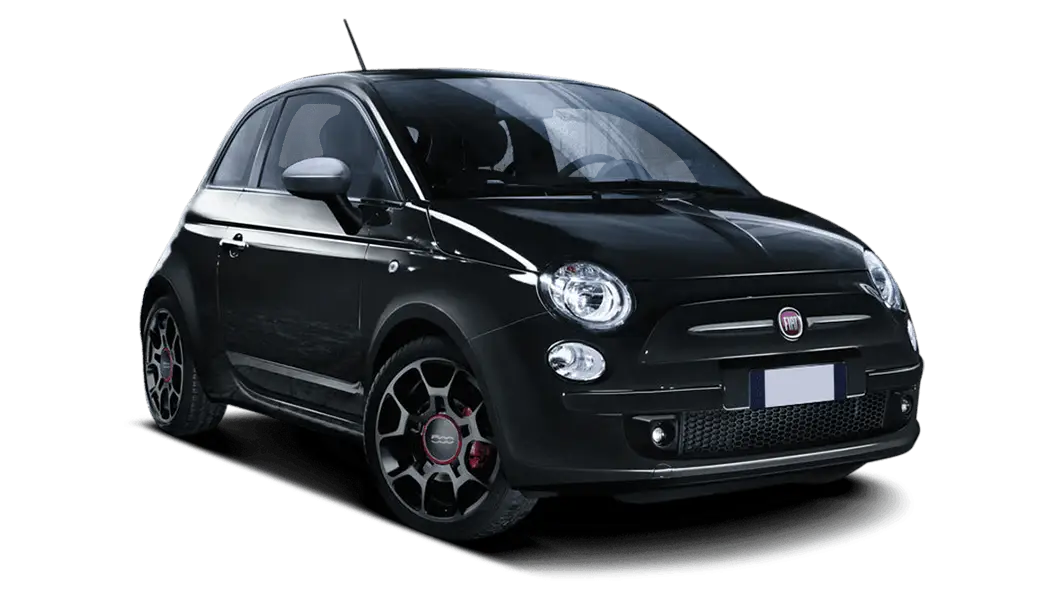 Black Compact City Hatchback Car
