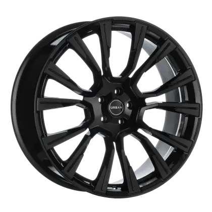 Black Car Wheel Alloy Rim Design
