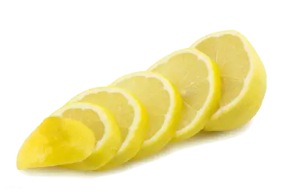 Sliced Yellow Lemon for Culinary Use