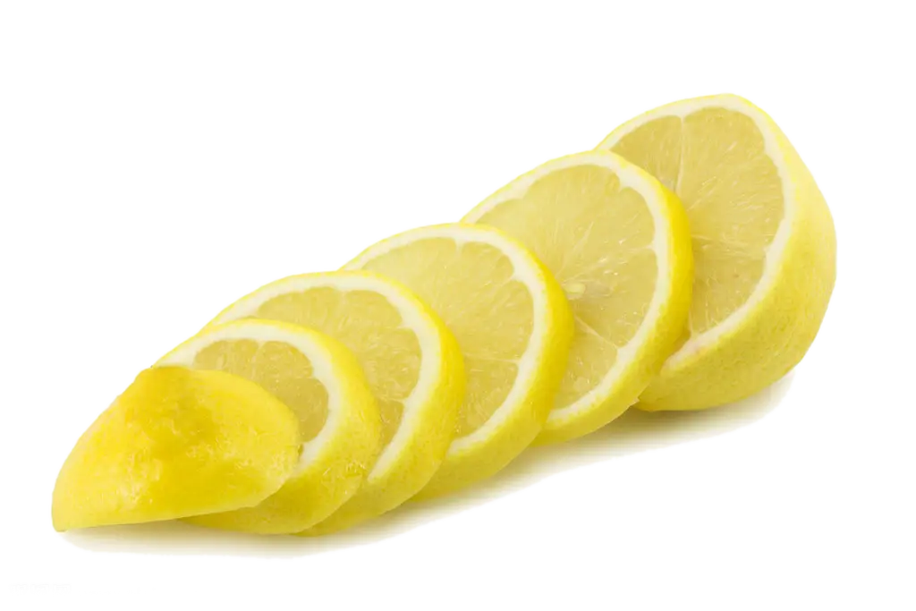 Sliced Yellow Lemon for Culinary Use