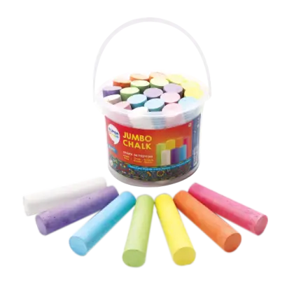Bucket of Jumbo Chalk