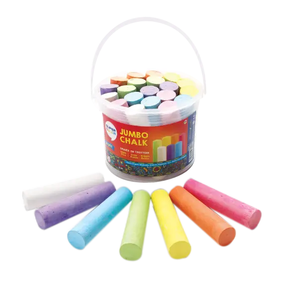 Bucket of Jumbo Chalk