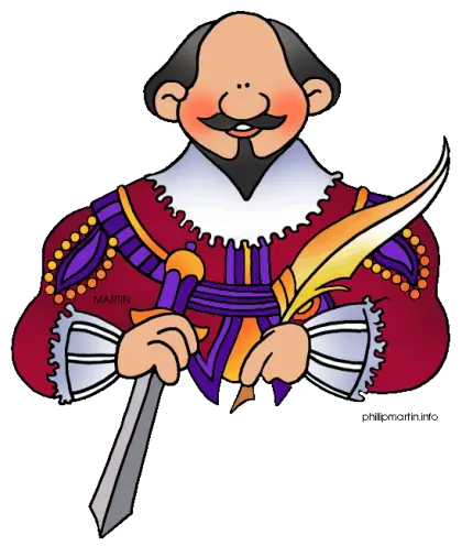 Cartoon Renaissance Swordsman