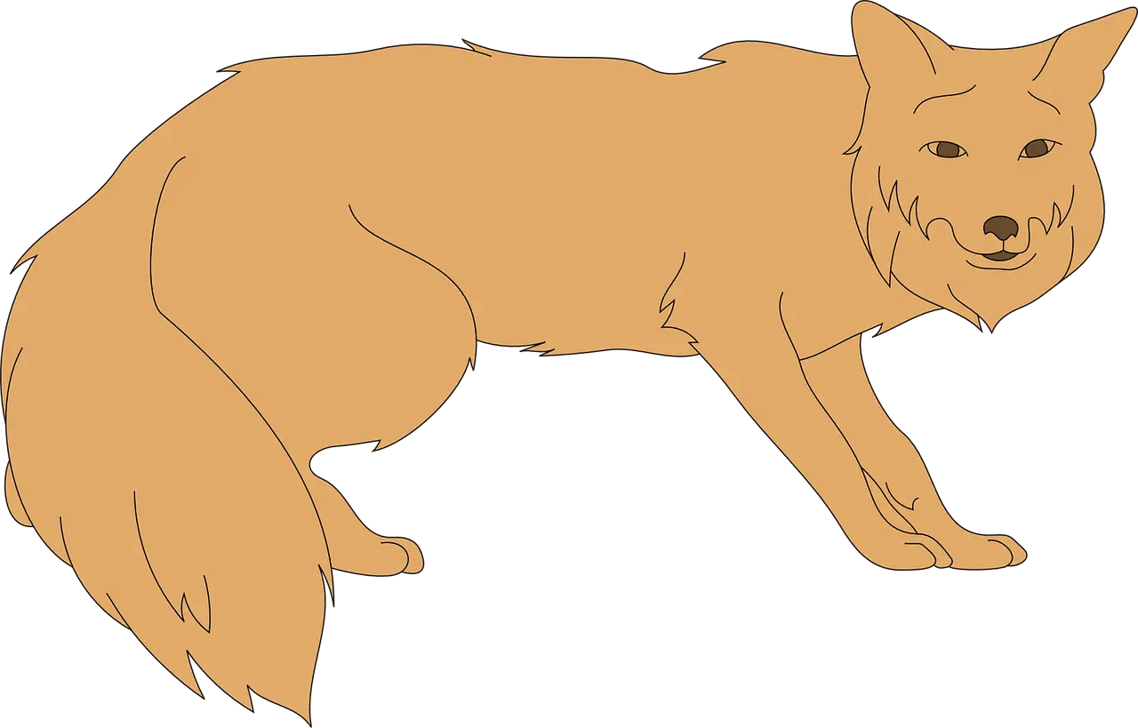 Tan Fox Illustration