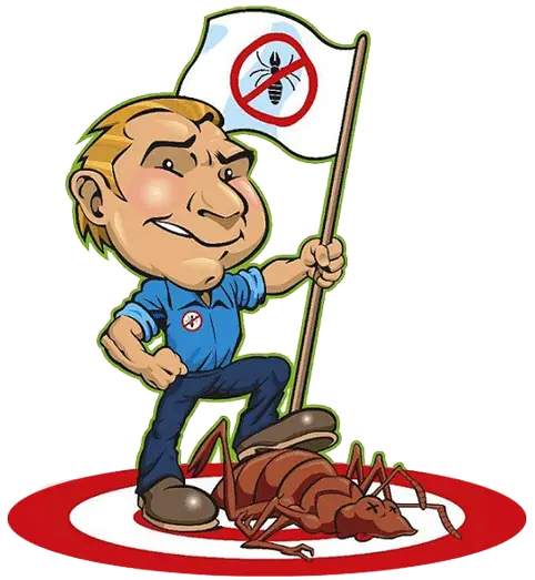 Pest Control Service Illustration