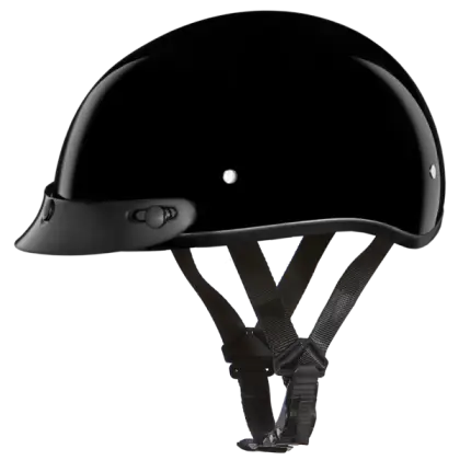 Sleek Black Bike Helmet