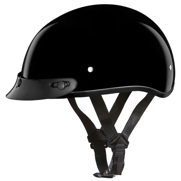 Sleek Black Bike Helmet