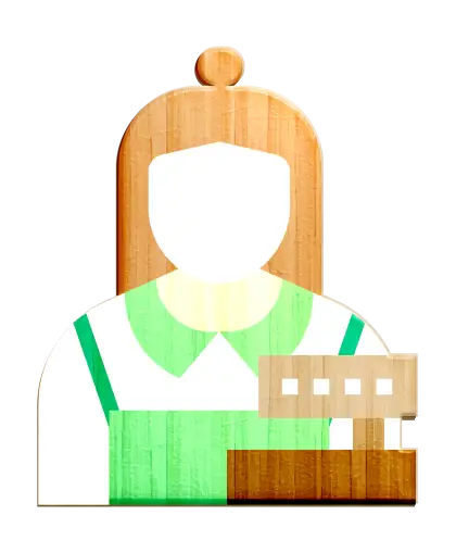 Cashier at Counter