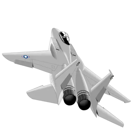 Modern Fighter Jet Aircraft Illustration