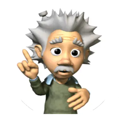 Cartoon Scientist Character