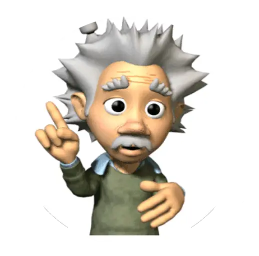 Cartoon Scientist Character