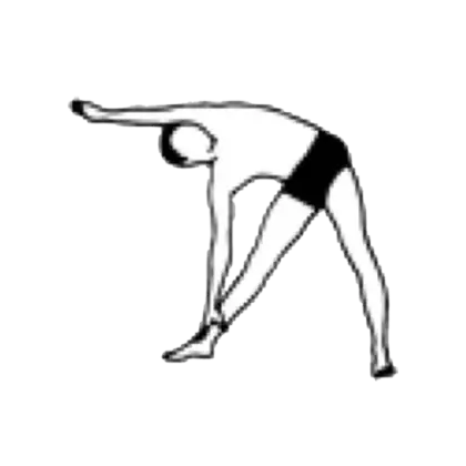 Stretching Exercise Figure Illustration