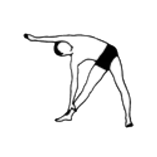 Stretching Exercise Figure Illustration