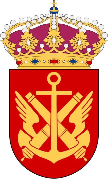 Royal Coat of Arms with Shield and Crown