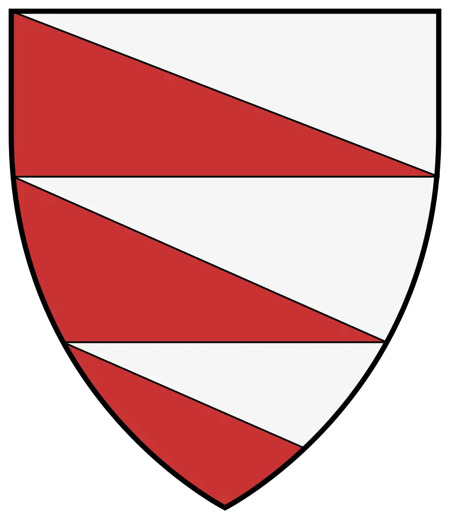 Red and White Shield Emblem