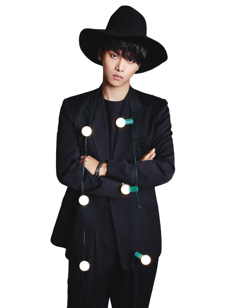 Stylish Person in Black Outfit