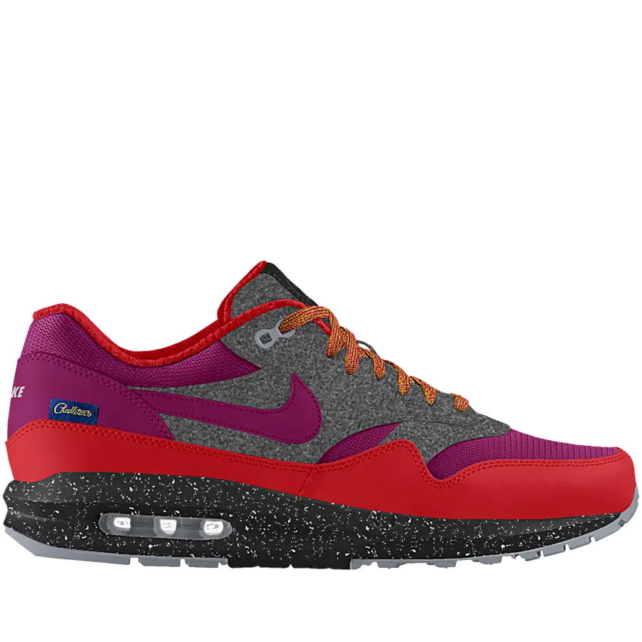 Stylish Red and Purple Nike Sneaker