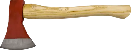 Wooden-Handled Axe for Chopping
