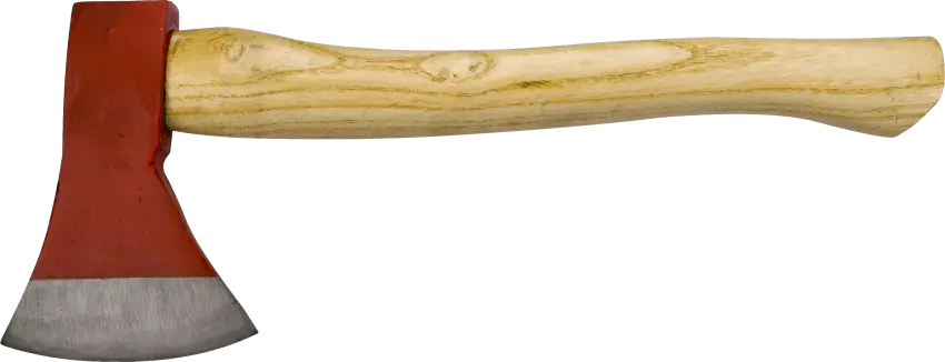 Wooden-Handled Axe for Chopping