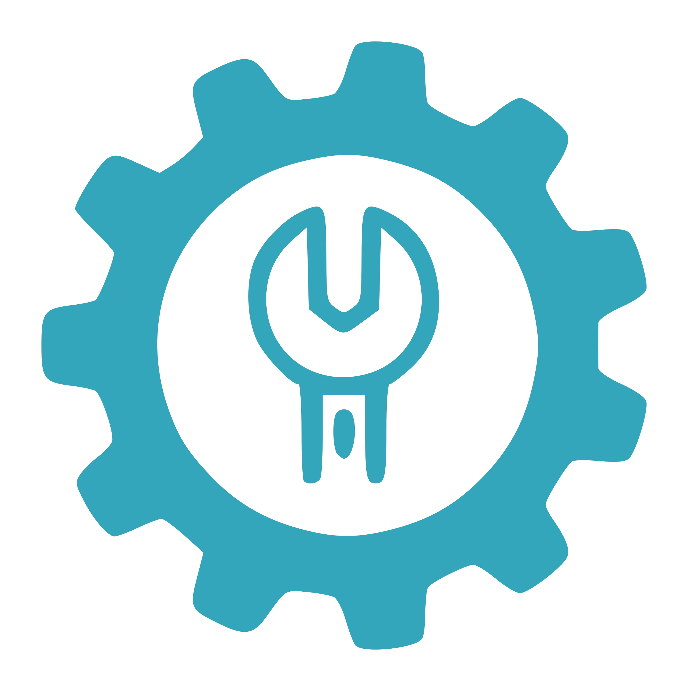 Gear and Wrench Icon