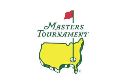 Masters Tournament Logo with Red Flag