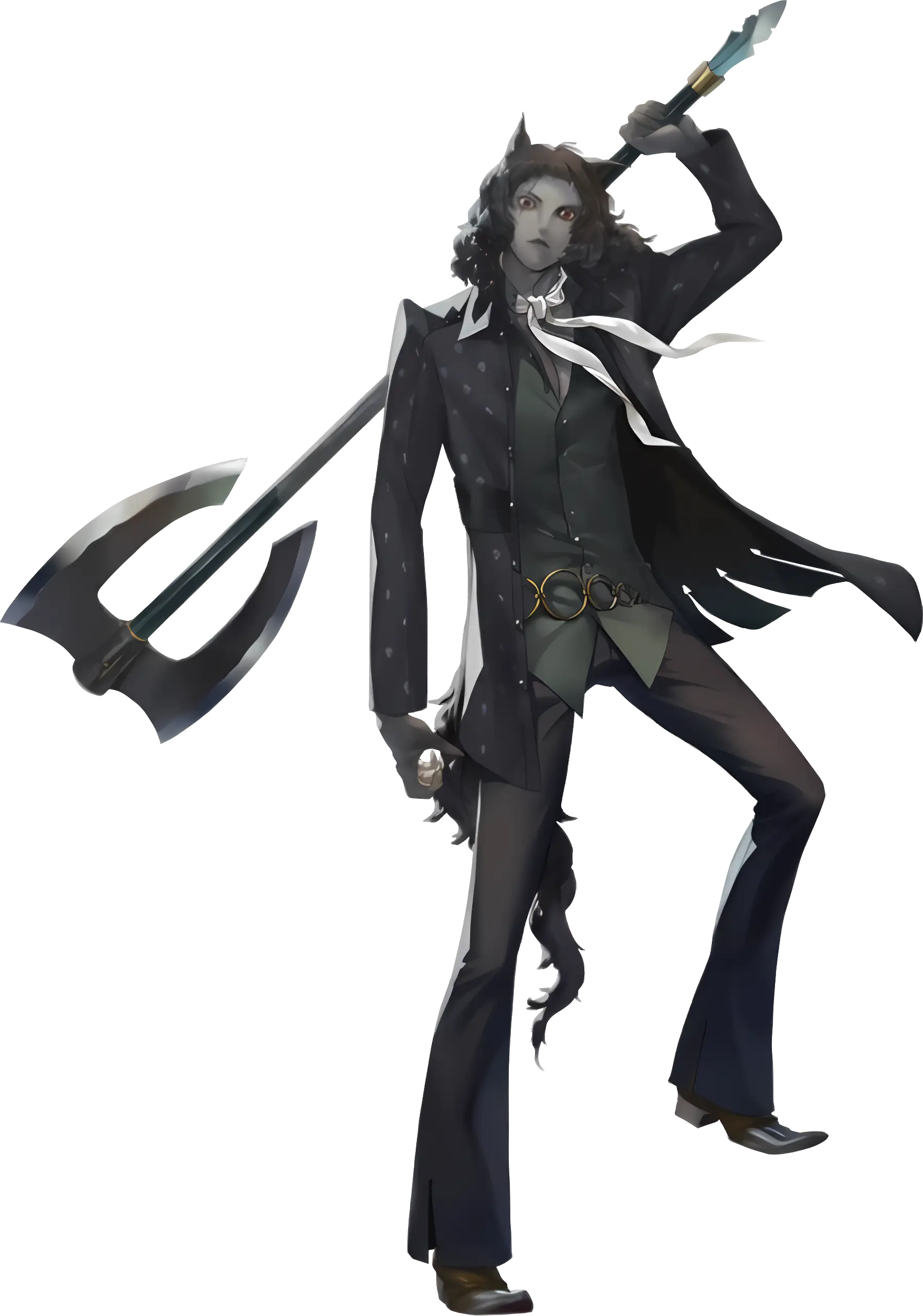 Fantasy Character with Axe